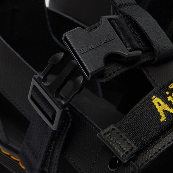 DR MARTENS AIRWAIR SANDALS LEATHER PEARSON SZ 5.5 TRACT OUTSOLE TOUGH ICONIC - Picture 9 of 16